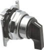 Eaton Cutler-Hammer 30-1/2mm Mount Hole, 3 Position, Lever Operated, Selector Switch with Cam and Cap Black, Maintained (MA) - Momentary (MO) 10250T3053 - 07826621