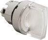 Schneider Electric 22mm Mount Hole, 2 Position, Handle Operated, Selector Switch White, Maintained (MA), Illuminated, Shock, Vibration and Water Resistant ZB4BK1213 - 69536324