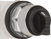 Schneider Electric 1.18 Inch Mount Hole, 3 Position, Knob and Pushbutton Operated, Selector Switch Only Black, Momentary (MO), without Contact Blocks, Weatherproof and Dust and Oil Resistant 9001KS62B - 54423355
