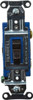 Hubbell Wiring Device-Kellems 1 Pole, 120 to 277 VAC, 15 Amp, Industrial Grade Toggle Wall Switch Brown 1201B - 68774363
