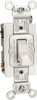 Leviton 2 Pole, 120 to 277 VAC, 20 Amp, Commercial Grade Toggle Wall Switch White, 1 Phase, -40 to 149° F, 103.2mm x 33.3mm CSB2-20W - 65223547