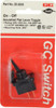 GC/Waldom Electronics SPST Medium Duty On-Off Toggle Switch Spade Terminal, Paddle Handle Actuator, 1-1/2 hp at 125/250 VAC hp, 125 VAC at 20 A & 250 VAC at 10 A 35-3009 - 07522220