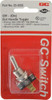 GC/Waldom Electronics SPST Heavy Duty Off-On Toggle Switch Quick Connect Terminal , Bat Handle Actuator, 3/4 hp at 125/250 VAC hp, 125/150 VAC 35-3055 - 06489298