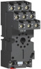 Schneider Electric 250 Volt, 12 Amp, Cylindrical Relay Socket DIN Rail Mount, Panel Mount, IP20, Box Lug Separate Terminal RUZSC2M - 69674398