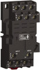Square D 11 Pins, 250 Volt, 16 Amp, 3PDT, Ice Cube Relay Socket DIN Rail Mount, Screw Panel Mount, Screw Clamp Terminal RPZF3 - 68618545