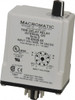 Macromatic 8 Pin, Multiple Range DPDT Time Delay Relay 10 Contact Amp, 24 VAC/VDC, Knob TR-50528-05 - 77981611