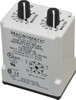 Macromatic 8 Pin, 30 min Delay, Multiple Range DPDT Time Delay Relay 10 Contact Amp, 120 VAC/VDC, Knob TR-53122-15 - 77981934