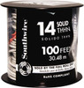 Southwire THHN/THWN, 14 AWG, 15 Amp, 100 ft. Long, Solid Core, 1 Strand Building Wire White, Thermoplastic Insulation 11580842 - 54246665