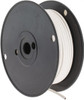 Made in USA 10 AWG, 105 Strand, 100 ft. OAL, Tinned Copper Hook Up Wire White PVC Jacket, 0.18" Diam 893-9-100 - 78264249