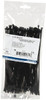 Thomas & Betts 8" Long Black Nylon Standard Cable Tie 18 Lb Tensile Strength, 1.13mm Thick, 2" Max Bundle Diam L-8-18-0-C - 73125114