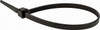 Value Collection 8" Long Black Nylon Standard Cable Tie 50 Lb Tensile Strength, 54mm Max Bundle Diam TSL-200-S-YB-M - 68951433