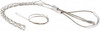 Woodhead - Molex 1/2 to 0.61 Inch Cable Diameter, Tinned Bronze, Double Loop Support Grip 18 Inch Long, 770 Lb. Breaking Strength, 11 Inch Mesh Length 35135 - 70498563