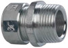 Crouse-Hinds 0.15 to 0.25" Liquidtight Straight Strain Relief Cord Grip 3/4 NPT, 1-5/16" OAL, Steel CG75 250 - 04504544