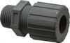 Hubbell Wiring Device-Kellems 0.19 to 0.25" Liquidtight Straight Strain Relief Cord Grip 1/2 NPT, Nylon SHC1021CR - 54032834