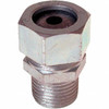 Hubbell RACO 0.25 to 0.125" Liquidtight Straight Strain Relief Cord Grip 1/2" Thread, Steel 3702-1 - 11755279