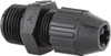 Thomas & Betts 0.125 to 0.275" Liquidtight Straight Strain Relief Cord Grip 1/2" Thread, 2.3" OAL, Nylon 2690 - 54060504