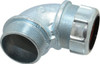 Thomas & Betts 1.375 to 1.625" Liquidtight Elbow Strain Relief Cord Grip 2 NPT, Iron 2285 - 54116876