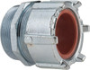 Thomas & Betts 2.156 to 2.36" Liquidtight Straight Strain Relief Cord Grip 3 NPT, 4-1/4" OAL, Iron & Zinc 2592 - 54116603