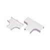 Legrand Wiremold 3-11/16 Inch Long x 5-5/16 Inch Wide x 13/16 Inch High, Raceway Fitting Ivory, For Use with ECLIPSE PN10 Series Raceways PN10F15V - 04029708