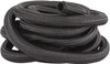 Techflex Black Braided Cable Sleeve 25 ft. Coil Length, -103 to 257°F F6N2.00-25 - 71404107