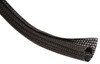 Techflex Black Braided Cable Sleeve 75 ft. Coil Length, -103 to 257°F F6N1.50 - 71404057