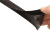 Techflex Black Braided Cable Sleeve 100 ft. Coil Length, -103 to 257°F FWN1.25BK100 - 03079605