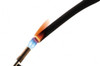 Techflex Black High Temperature Cable Sleeve 200 ft. Coil Length, -94 to 1,200°F FGN0.75 - 71403877