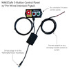 MAKESafe Industrial Machinery Brake, with Foot Switch & Pre-Wired Interlock Pigtail, 480V, 3-Phase, 5 HP - IMBV480P3-HP5-FIN