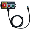 MAKESafe Industrial Machinery Brake, with Foot Switch & Pre-Wired Interlock Pigtail, 480V, 3-Phase, 10 HP - IMBV480P3-HP10-FIN