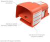 MAKESafe Industrial Machinery Brake, with Foot Switch & Pre-Wired Interlock Pigtail, 480V, 3-Phase, 15 HP - IMBV480P3-HP15-FIN