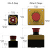 MAKESafe Min-E-Stop, Left & Right Cable Exits, NC2 Contacts - MES-LR-NC2