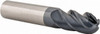 Accupro 1/2" Diam, 1" LOC, 4 Flute Solid Carbide Ball End Mill AlTiN Finish, Single End, 3" OAL, 1/2" Shank Diam, Spiral Flute 12184684 - 09137795