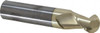 Accupro 3/4" Diam, 1" LOC, 2 Flute Solid Carbide Ball End Mill ZrN Finish, Single End, 4" OAL, 3/4" Shank Diam, Spiral Flute 25075016BNC5 - 01150978