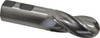 Cleveland 1" Diam, 2" LOC, 4 Flute Cobalt Ball End Mill Uncoated, Single End, 4-1/2" OAL, 1" Shank Diam, Spiral Flute C42807 - 87441374