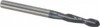 OSG 1/8" Diam, 1/2" LOC, 2 Flute Solid Carbide Ball End Mill TiAlN Finish, Single End, 1-1/2" OAL, 1/8" Shank Diam, Spiral Flute 402-1250-BN11 - 02565265
