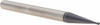 KYOCERA SGS 1/16" Diam, 1/16" LOC, 2 Flute Solid Carbide Ball End Mill AlTiN Finish, Single End, 3" OAL, 1/4" Shank Diam, Spiral Flute 93273 - 45102894