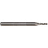 KYOCERA SGS 15/32" Diam, 1" LOC, 3 Flute Solid Carbide Ball End Mill Uncoated, Single End, 3" OAL, 1/2" Shank Diam, Spiral Flute 30560 - 32140303