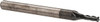 Accupro 1/16" Diam 4 Flute Solid Carbide 0.01" Corner Radius End Mill AlTiN Finish, 1-1/2" OAL, 3/16" LOC, 1/8" Shank Diam, 30° Helix, RH Cut, RH Flute, Centercutting 12176899 - 58716747