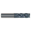Accupro 1/8" Diam 4 Flute Solid Carbide 0.01" Chamfer Width Corner Chamfer End Mill nACRo Finish, 3" OAL, 3/4" LOC, 1/8" Shank Diam, Variable° Helix, RH Cut, RH Flute, Centercutting 446L1250C15 - 62896816
