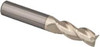 Accupro 5/16" Diam 3 Flute Solid Carbide 0.06" Corner Radius End Mill ZrN Finish, 2-1/2" OAL, 13/16" LOC, 5/16" Shank Diam, 37° Helix, RH Cut, RH Flute, Centercutting 350-31213-060C5 - 70217161