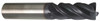 Accupro 3/8" Diam 4 Flute Solid Carbide 0.02" Corner Radius End Mill AlTiN Finish, 2-1/2" OAL, 1" LOC, 3/8" Shank Diam, 37° Helix, RH Cut, RH Flute, Centercutting 437-3750-020C11 - 87658951