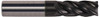 Accupro 7mm Diam 4 Flute Solid Carbide 0.0098" Chamfer Width Corner Chamfer End Mill AlTiN Finish, 65mm OAL, 19mm LOC, 8mm Shank Diam, Variable° Helix, RH Cut, RH Flute, Centercutting 446MM02756C11 - 44863587