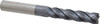 Accupro 7/16" Diam 4 Flute Solid Carbide 0.015" Chamfer Width Corner Chamfer End Mill AlTiN Finish, 4" OAL, 2" LOC, 7/16" Shank Diam, Variable° Helix, RH Cut, RH Flute, Centercutting 446L4375C11 - 84328020