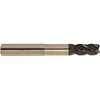 Accupro 3/4" Diam 4 Flute Solid Carbide 0.03" Corner Radius End Mill AlTiCrN Finish, 6" OAL, 1" LOC, 3/4" Shank Diam, 38° Helix, RH Cut, RH Flute, Centercutting, 3-3/8" Extended Reach 6502822 - 42504472