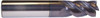 Accupro 3/4" Diam 4 Flute Solid Carbide 0.01" Corner Radius End Mill AlTiN Finish, 6" OAL, 2" LOC, 3/4" Shank Diam, 40° Helix, RH Cut, RH Flute, Centercutting 12183628 - 08487910