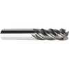 ARCH ATS 3/8" Diam 4 Flute Solid Carbide 0.02" Corner Radius End Mill AlCrN Finish, 2-1/2" OAL, 1-1/4" LOC, 3/8" Shank Diam, Variable° Helix, RH Cut, RH Flute, Centercutting 642-3750-020 - 57470197