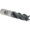 Iscar 5/8" Diam 4 Flute Solid Carbide 0.03" Corner Radius End Mill TiAlN Finish, 3-1/2" OAL, 1-1/4" LOC, 5/8" Shank Diam, Variable° Helix, RH Cut, RH Flute, Centercutting 5623094 - 30730675