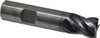 Kennametal 5/8" Diam 4 Flute Solid Carbide 0.02" Chamfer Width Corner Chamfer End Mill AlTiN Finish, 3" OAL, 3/4" LOC, 5/8" Shank Diam, Variable° Helix 4067237 - 44194272