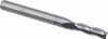 M.A. Ford 5/32" Diam 3 Flute Solid Carbide 0.01" Corner Radius End Mill TiCN Finish, 2" OAL, 9/16" LOC, 3/16" Shank Diam, 30° Helix, RH Cut, RH Flute, Centercutting 11615628C - 84791375