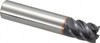Niagara Cutter 3/8" Diam 5 Flute Solid Carbide 0.02" Corner Radius End Mill AlTiN Finish, 2" OAL, 1/2" LOC, 3/8" Shank Diam, 45° Helix, RH Cut, RH Flute, Centercutting 17007004 - 62621412